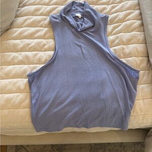 ALO Yoga Blue Tank Top